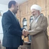 دیدار ریاست محترم آموزشکده فنی و حرفه ای دختران اسدآباد دکتر مهدی کاکایی  با امام جمعه اسداباد حجت السلام والمسلمین آیت اله موحدی 2