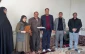 تجلیل و تکریم از مادر شهید ذبیح اله شیخ مهدی به مناسبت میلاد حضرت زهرا (س)