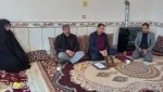 تجلیل و تکریم از مادر شهید ذبیح اله شیخ مهدی به مناسبت میلاد حضرت زهرا (س)
 2