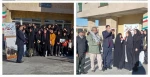 دانشجویان آموزشکده ملی مهارت دختران اسدآباد رهسپار مناطق عملیاتی جنوب شدند 3